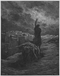 Le Lévite emportant le corps de la femme